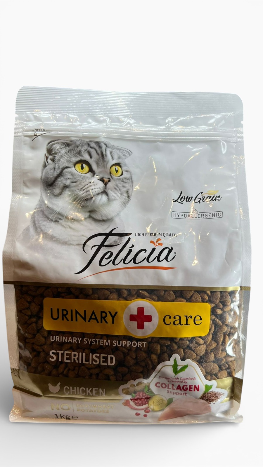 felicia urinary care tavuklu kısırlaştırılmış kedi maması (Üriner sistem) 1 kg